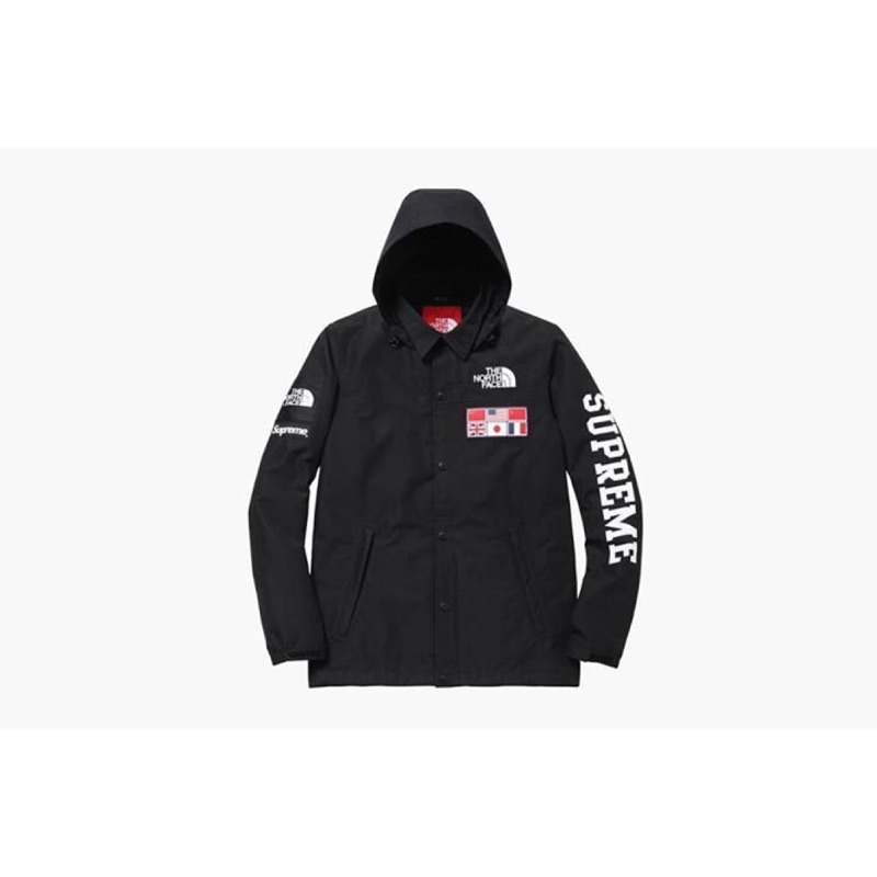 supreme tnf coach jacket