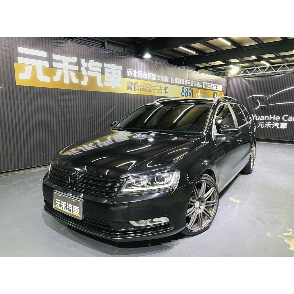 (90)正2012年出廠Volkswagen Passat Variant 1.8 TSI 汽油 究極黑