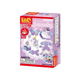 【LaQ】Q版女孩-Lavender (62pcs) 日本製造立體3D拼接積木/益智玩具/臺灣獨家代理