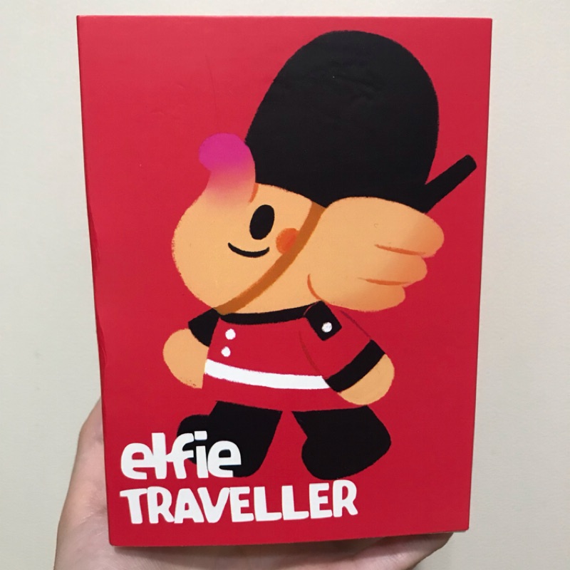 全新 Greenie &amp; Elfie 旅行象 英國象