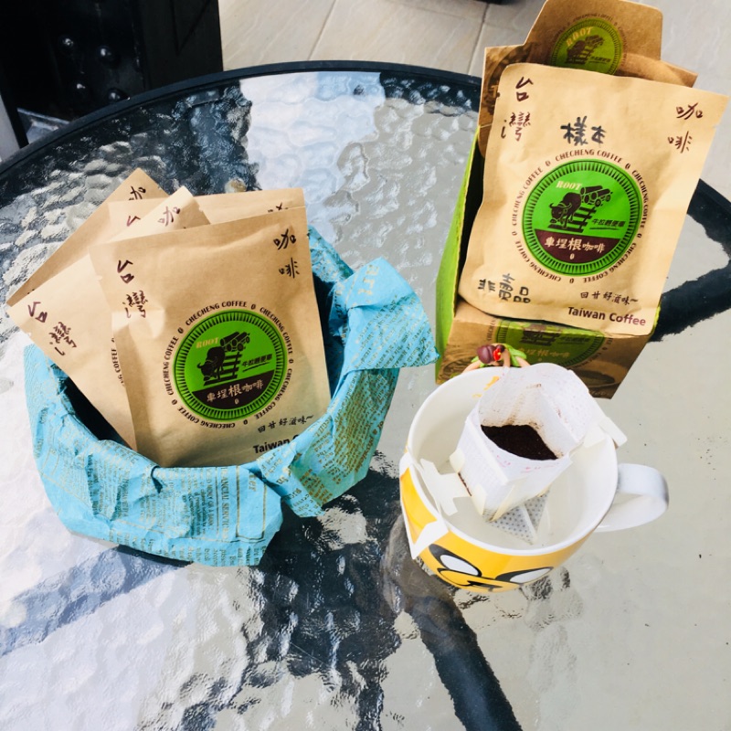 車埕在地台灣咖啡 自家烘焙 單包掛耳 耳掛式咖啡 濾泡咖啡  中焙 微苦回甘 銅板價