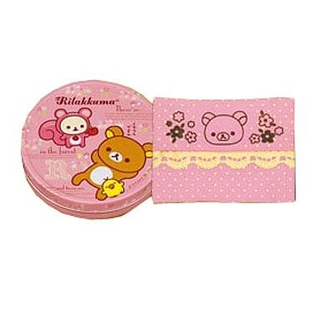 『現貨』日本 正品 限量 拉拉熊 懶懶熊 面紙套 鐵罐 圓罐 小白熊 小雞 衛生紙套 一番賞 森林 粉色
