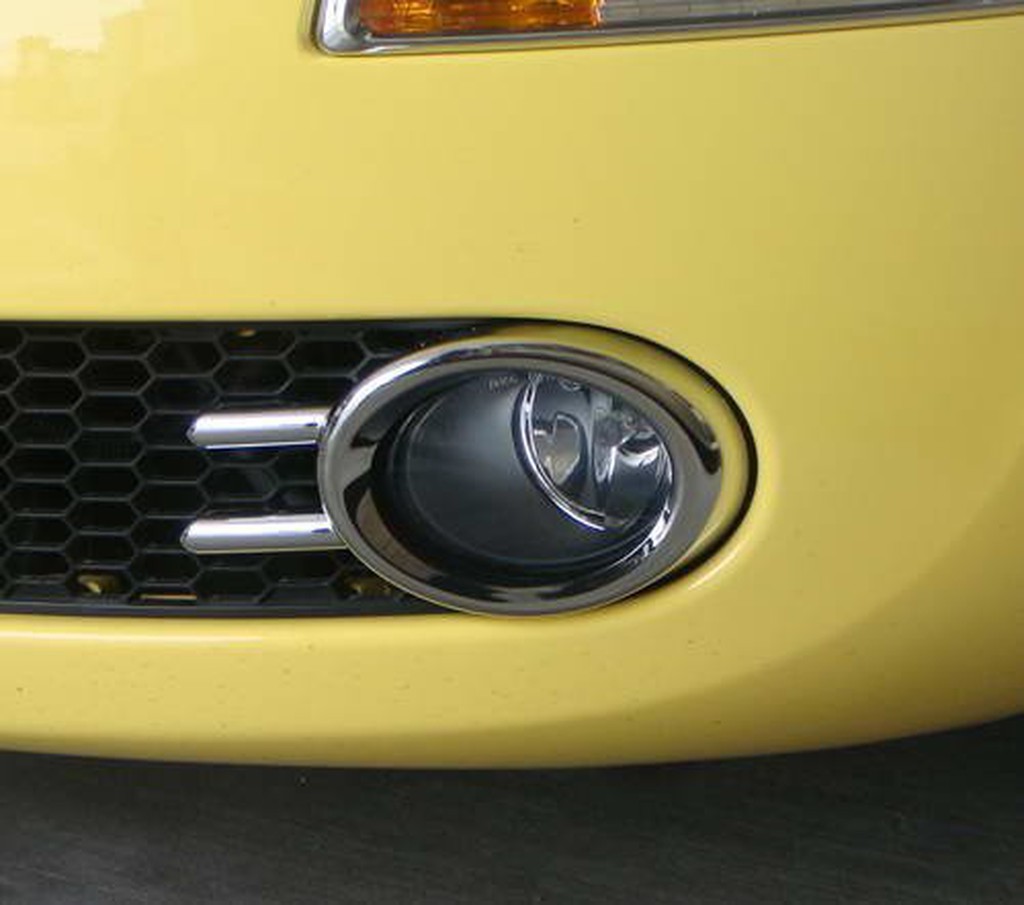 《※金螃蟹※》VOLKSWAGEN 福斯 金龜車 VW BEETLE 05~12 前保險桿鍍鉻霧燈框 外銷歐洲 台灣製造