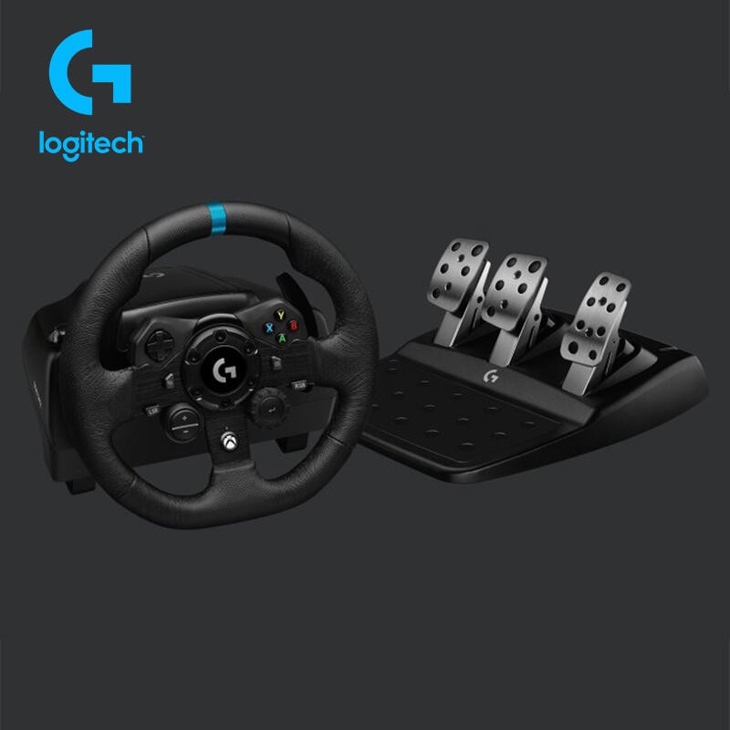 Pc Ps4配置羅技g923 Trueforce Sim Racing Wheel 力回饋賽車方向盤 蝦皮購物