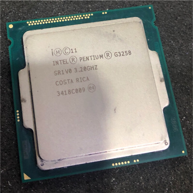 二手良品 INTEL G3258 處理器 CPU LAG 1150 四代 不鎖頻