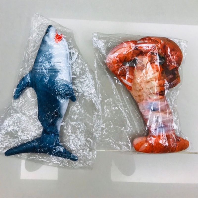跳跳蝦 跳跳鯊魚 《會跳的魚系列》usb充電 全新未使用 夾娃娃機台物品