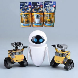 Wall-e & Eve 迷你機器人可動人偶電影兒童禮品玩具玩具模型娃娃