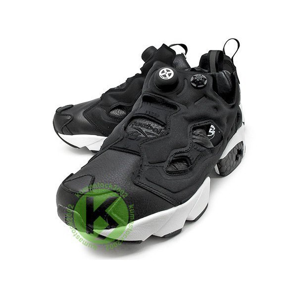 BOUNTY HUNTER PACKER atmos REEBOK INSTA PUMP FURY 黑白 AR1991