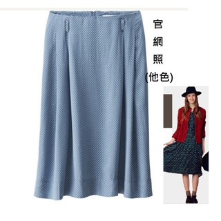 UNIQLO / INES法式點點半裙 嫘縈超舒適