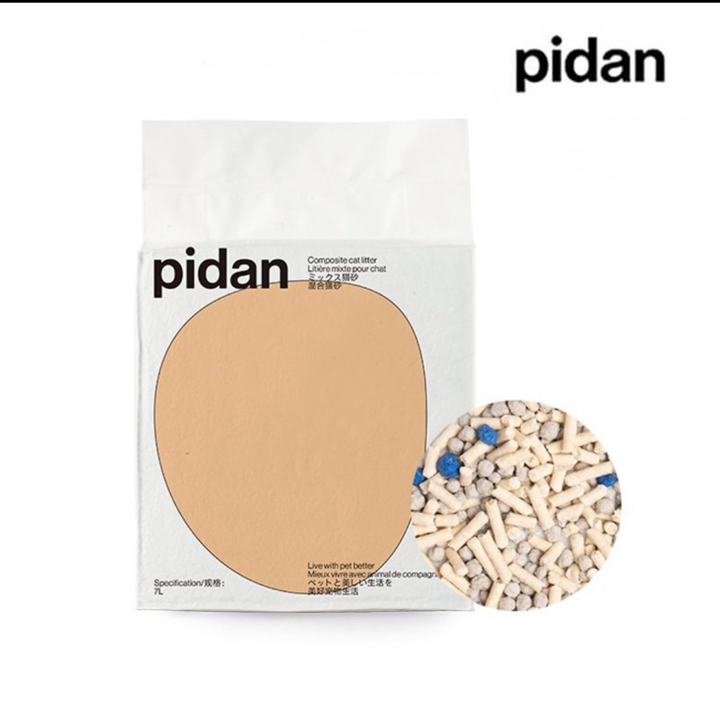 pidan 吸吸君 混合貓砂 7L(約3.6kg)