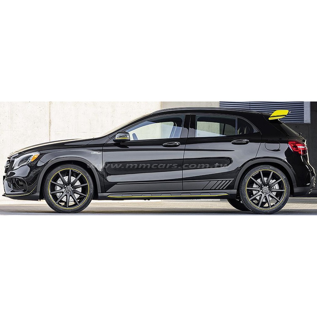 Benz X156 GLA GLA180 GLA200 GLA250 GLA45 賓士 側裙 貼紙 側貼 AMG ED1