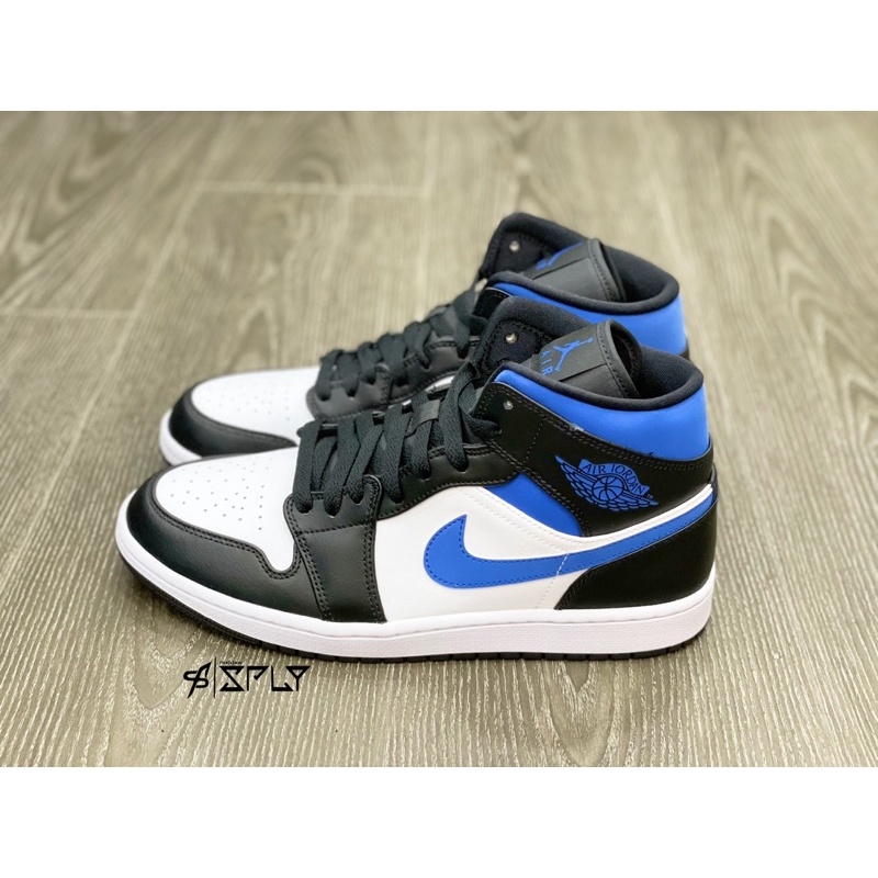 air jordan 1 mid white royal