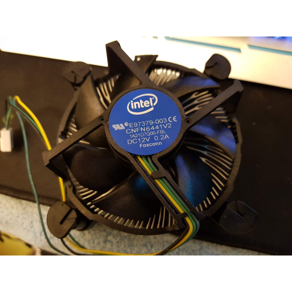1151腳位 Intel 原廠CPU散熱風扇 原廠風扇 CPU風扇 鋁底