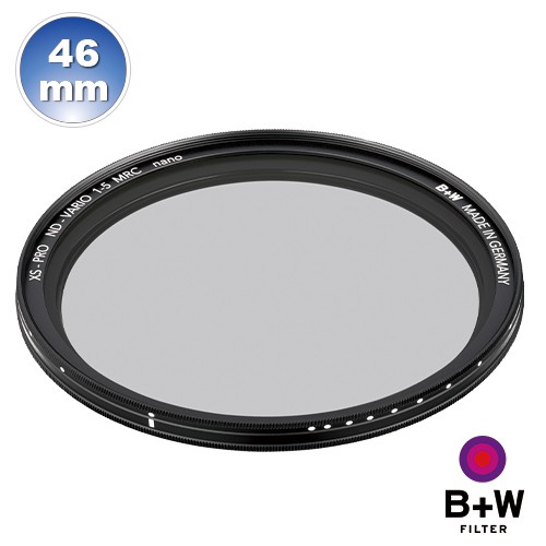 B+W XS-Pro ND 46mm MRC nano 多層鍍膜可調式減光鏡【B+W官方旗艦店】