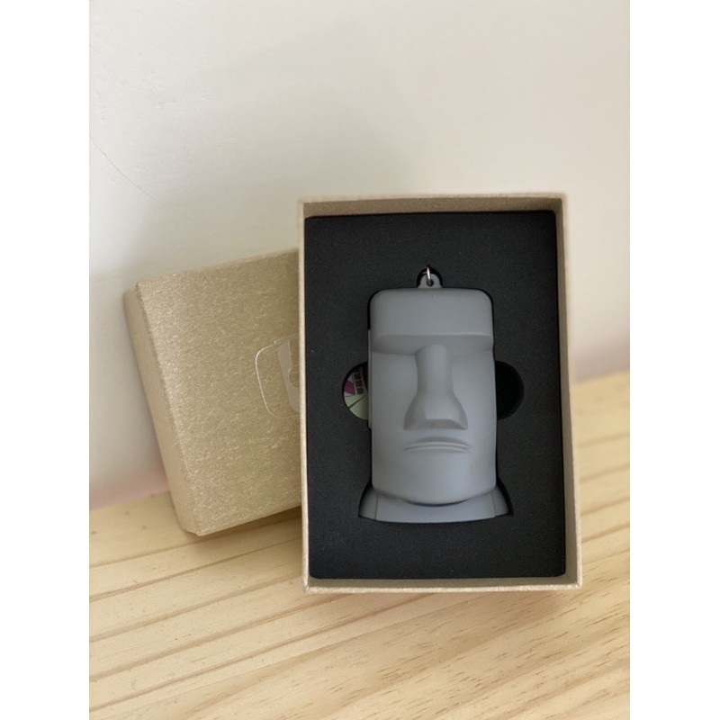 轉售全新摩艾moai造型悠遊卡鑰匙圈