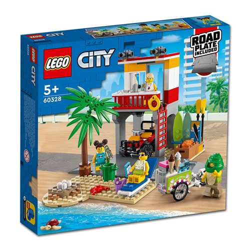 LEGO樂高 LT60328海灘救生站 2022_City 城市系列