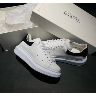 【逢甲 FUZZY】Alexander McQueen MCQ 麥昆 厚底 小白鞋 皮革 麂皮 白黑 黑屁股 女鞋
