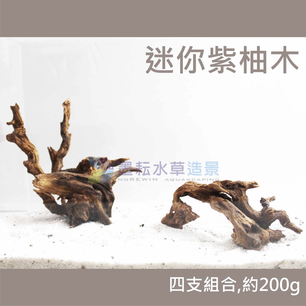 墨耘 迷你紫柚木100g 99 天然沉木流木木材造景利器水族箱水草缸爬蟲缸蝦木 蝦皮購物