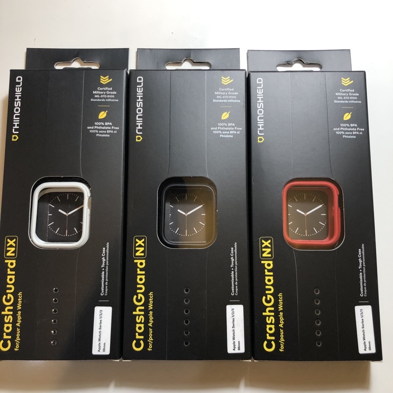 犀牛盾 Apple Watch 保護殼 1/2/3代專用CrashGuard NX 38mm