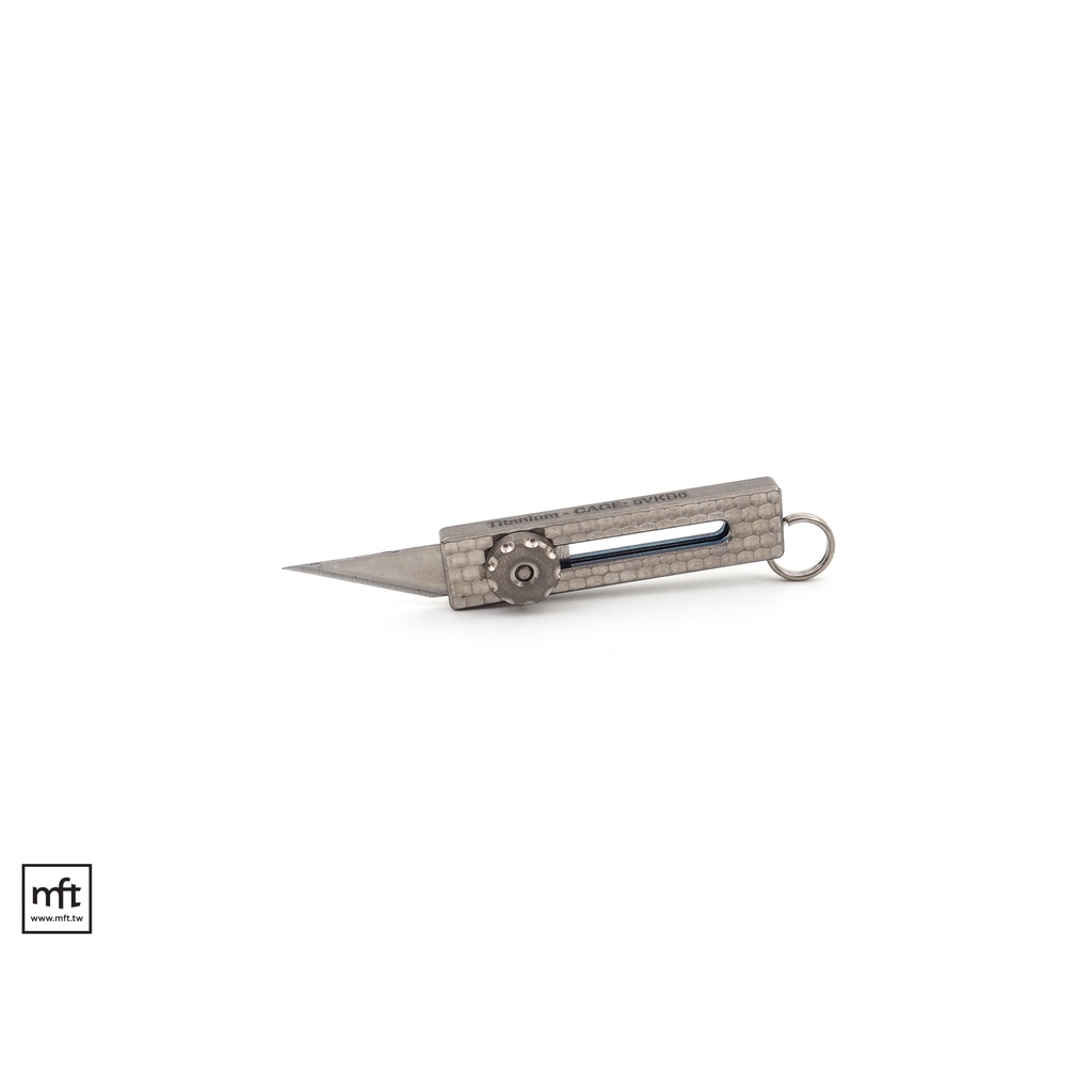 MFT 美國 Maratac Slide Lock Titanium Craft Knife 鈦滑軌鎖定小刀 EDC