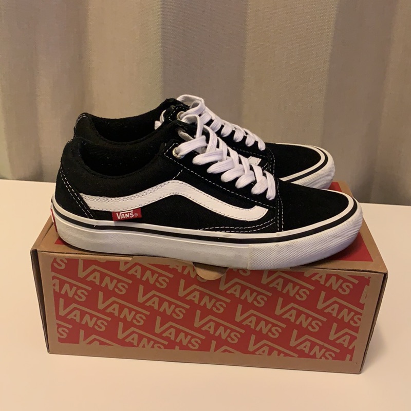 vans old skool pro bw