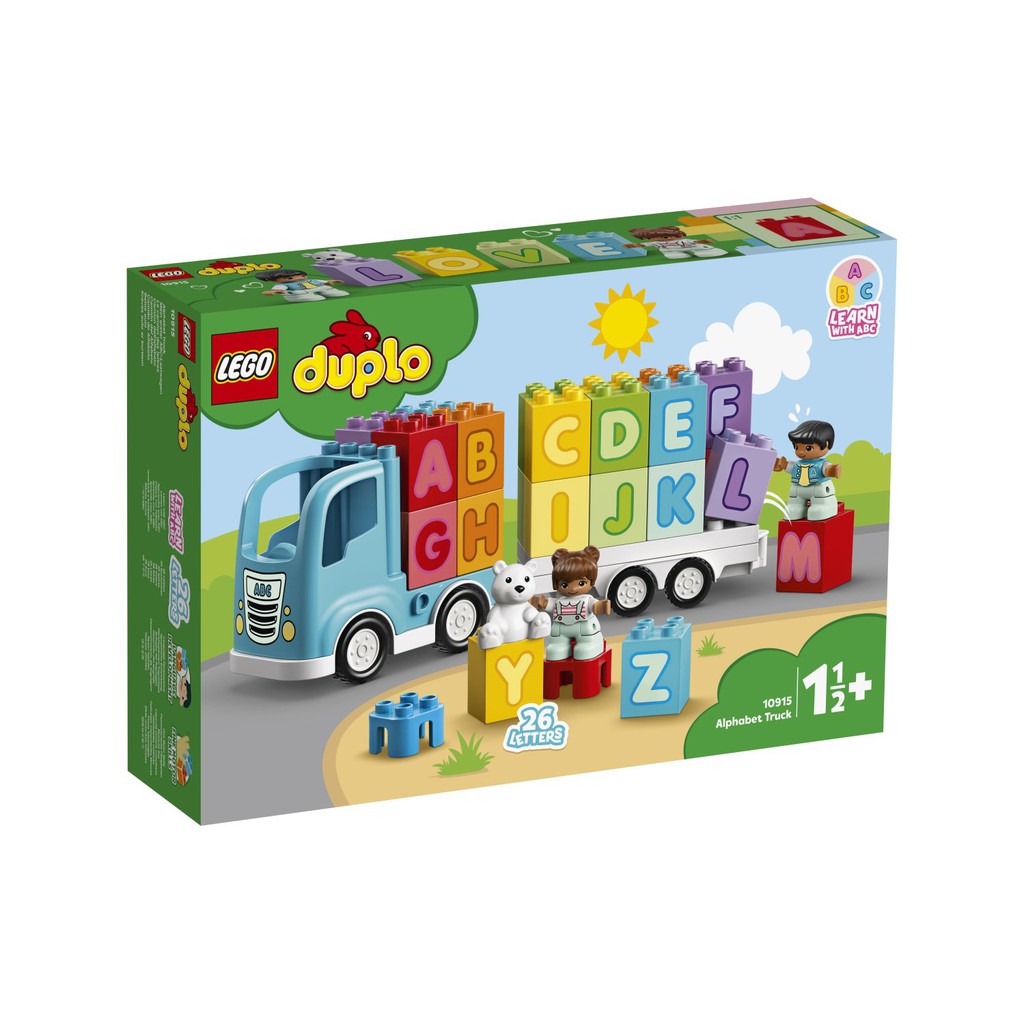 [飛米樂高積木磚賣店] LEGO 10915 DUPLO Alphabet Truck
