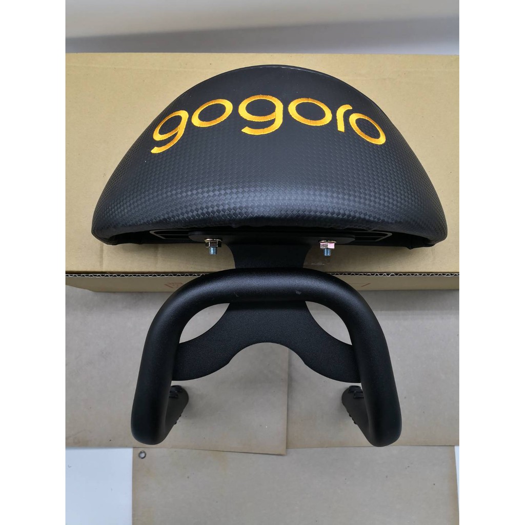 GOGORO2 Gogoro2 勾勾肉2 電繡卡夢款 後靠背 半月型 小饅頭 後靠墊組 後靠背 後靠墊 電繡款