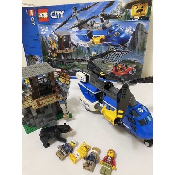 Lego City 60173樂高城市系列山路追捕