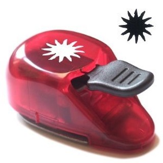 041 太陽-2 尺寸約:1.5cm 小型造型打孔器/造型打洞器/臺製 (卡片/裝飾)