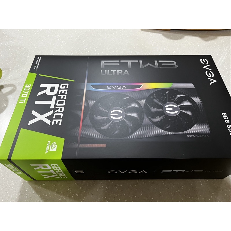 「全新未拆」EVGA RTX FTW 3070Ti 8G