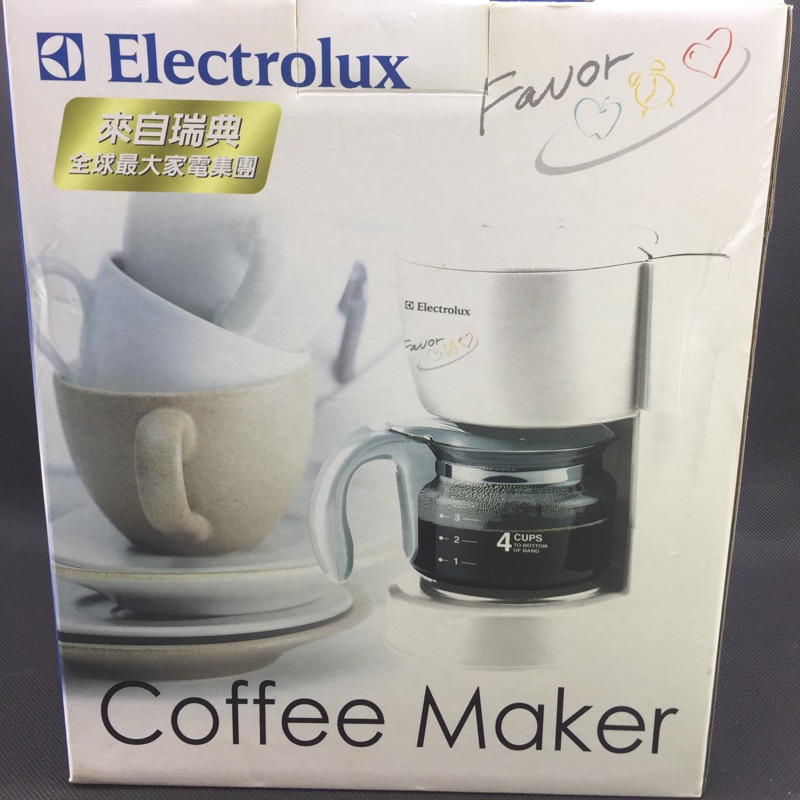 [全新]Electrolux伊萊克斯 美式咖啡機 ECM4G白
