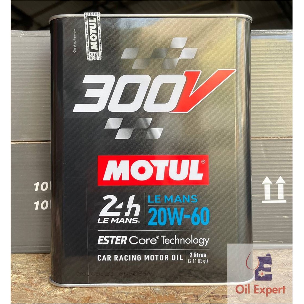 《 油品家 》MOTUL 300V LE MANS 20w60 全合成酯類機油 新包裝(附發票)