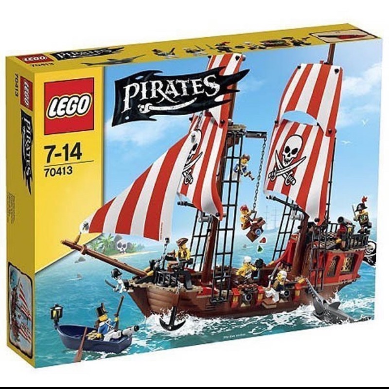 樂高 LEGO 70413 海盜船 Pirates The Brick Bounty