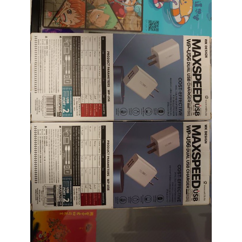 減少nt 10 00 Wk Design Wp U56 Usb充電器雙孔2a 快充 以6 21為單位的折扣 Beecost