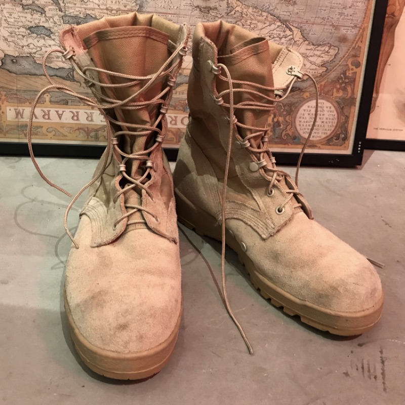 美軍公發 ARMY陸軍靴 McRae Vibram鞋底 戰鬥靴 沙漠靴 size:US10w