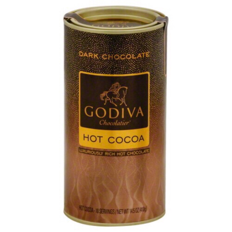 GODIVA 黑巧克力 熱可可粉 美國購買
