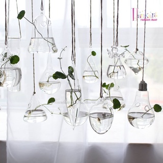 [新多]簡約透明造型玻璃吊飾花器系列Ⅱ/9款任選