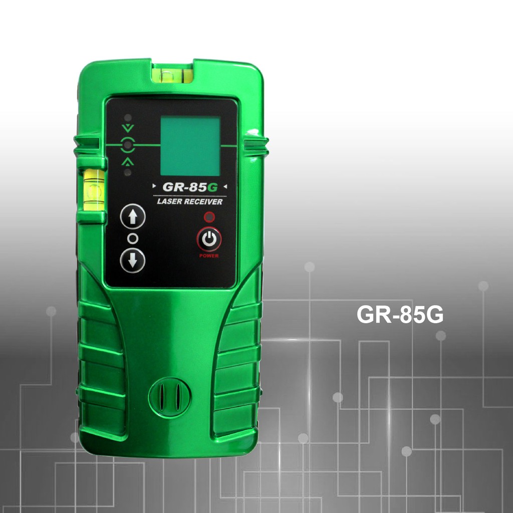 **台灣製** GR-85G 全頻段綠光接收器(雷射水平儀 / 墨線儀專用)