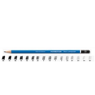 STAEDTLER 施德樓 MS100 頂級藍桿製圖鉛筆 素描鉛筆