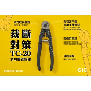 (大鳥叔叔模型)GiC TC-20 模型專用 多功能管線鉗