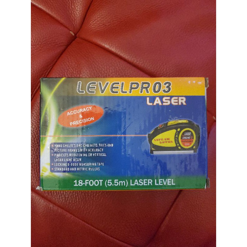 levelpro3 多功能三水平儀紅光雷射水平尺