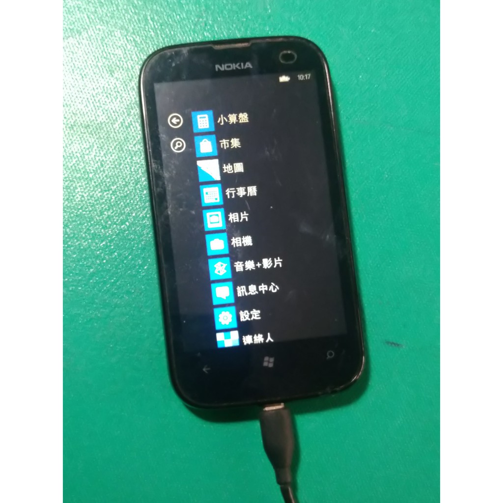個人二手 Nokia Lumia 510-Windows phone 7.5 (3G手機)零件機
