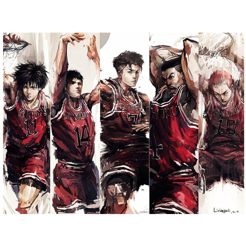 熱賣井上雄彥日本櫻木花道流川楓壁紙動漫周邊灌籃高手海報墻貼宿舍超大壁貼 蝦皮購物