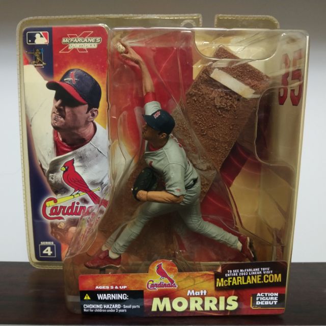 Mlb 紅雀隊麥法蘭4代變體版matt Morris 莫里斯公仔正版美版限量 蝦皮購物