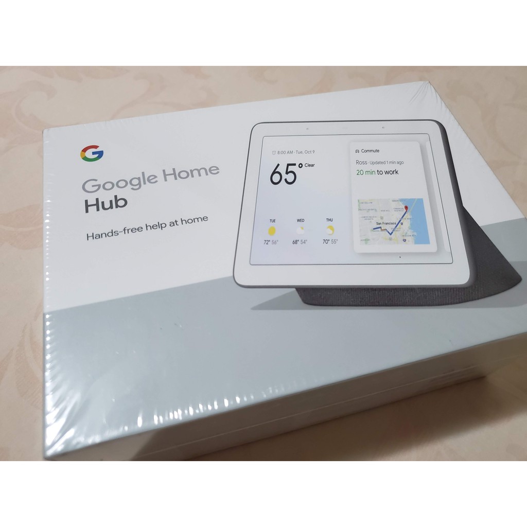 Google Home Hub 有觸控螢幕的AI智慧音箱/語音助理