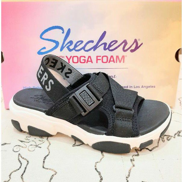 SKECHERS 女休閒系列 涼拖鞋 DADDY 163051BLK