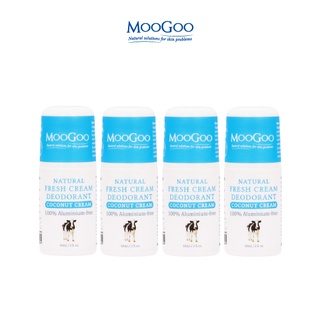 MooGoo慕爾果 天然草本體香劑60ml - 椰奶四入組