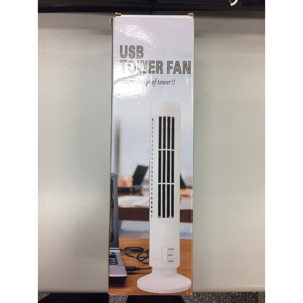 Tower Fan USB 桌上型迷你大廈扇 涼感電風扇