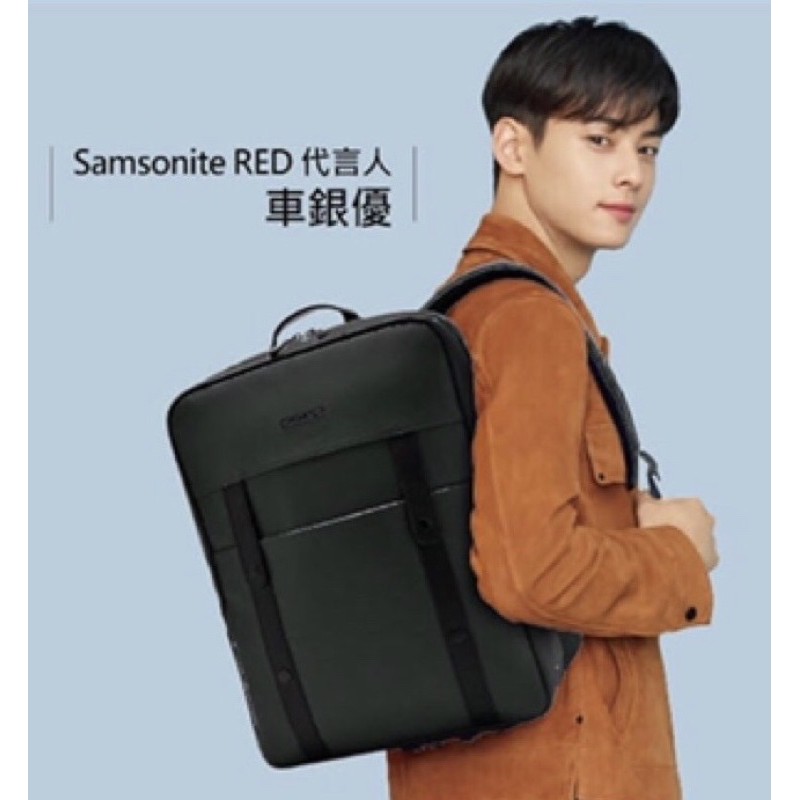 Samsonite Red TOIDYE 電腦 後背包 (黑色)