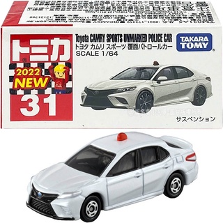 【免運 3C小苑】TM031A5 正版 全新 TOMICA 173359 豐田CAMRY 警車 多美小汽車 31號 模型